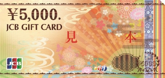JCB GIFT CARD ¥5000